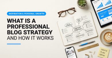 Visual photography demonstration highlighting What Is a Professional Blog Strategy and How It Works for professional blog content strategy