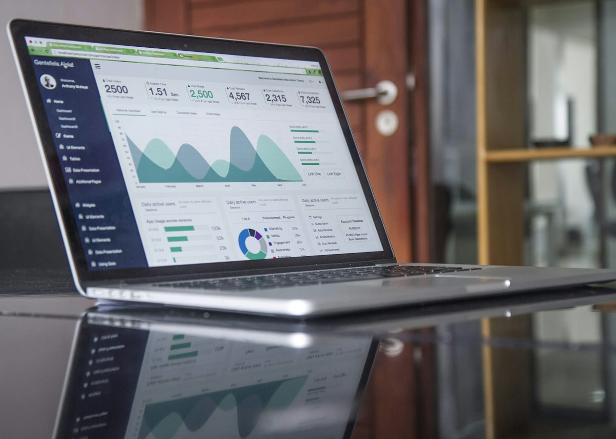 Strategic growth dashboard showcasing content performance, organic keyword rankings, and blog conversion metrics